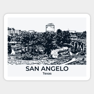 San Angelo - Texas Magnet